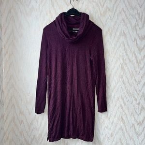 Small Lou & Grey Purple Sweater Dress